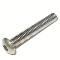 Screw - Hex - Button - 1-1/4 Inch - Stainless Steel