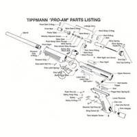 Tippmann Pro-Am Gun Diagram